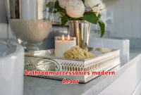 bathroom accessories modern decor