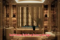 bathroom lighting luxury design