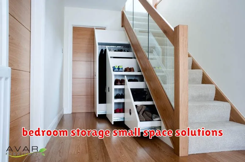 bedroom storage small space solutions
