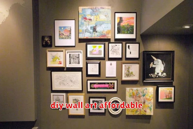 diy wall art affordable