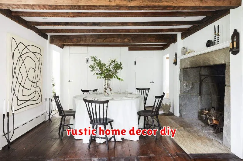 rustic home decor diy